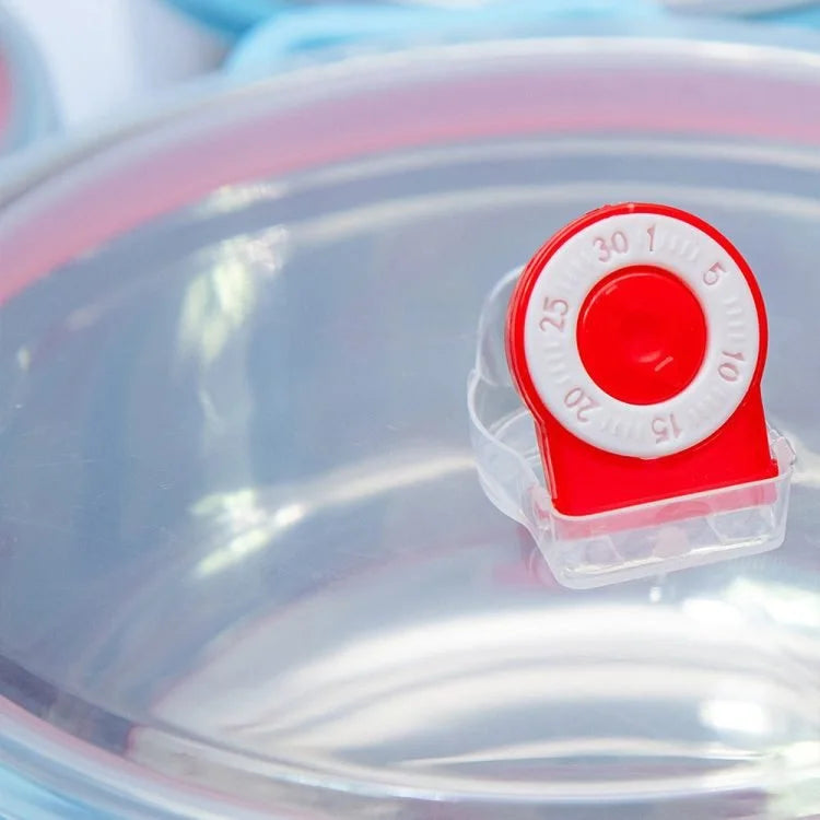 Ensemble de 3 bols de conservation en acier inoxydable avec couvercles hermétiques – Récipients polyvalents pour la préparation, le service et le stockage en cuisine