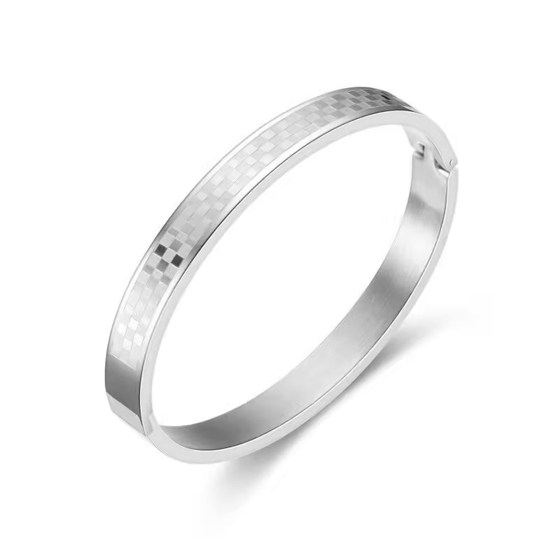 8mm Stainless steel Bangle Bracelet (EGBT339)