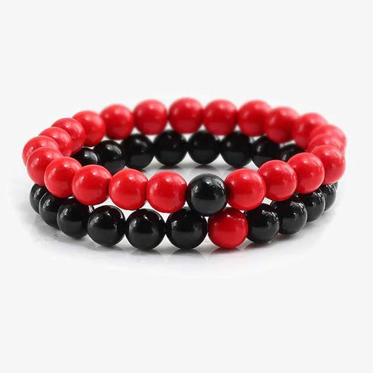 8mm distance bracelets for couples 2pcs set egbt264 gallery img 7 jpg