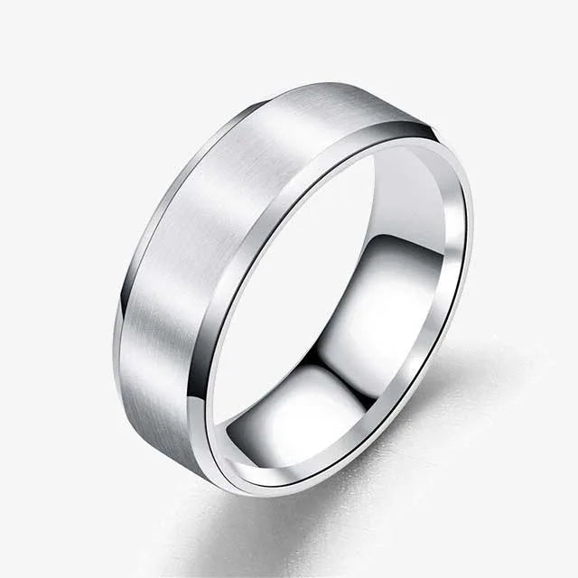 8mm stainless steel silver classic ring egr005 gallery img 4 jpg