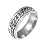 Bague tournante en acier inoxydable 8 mm (EGR025)