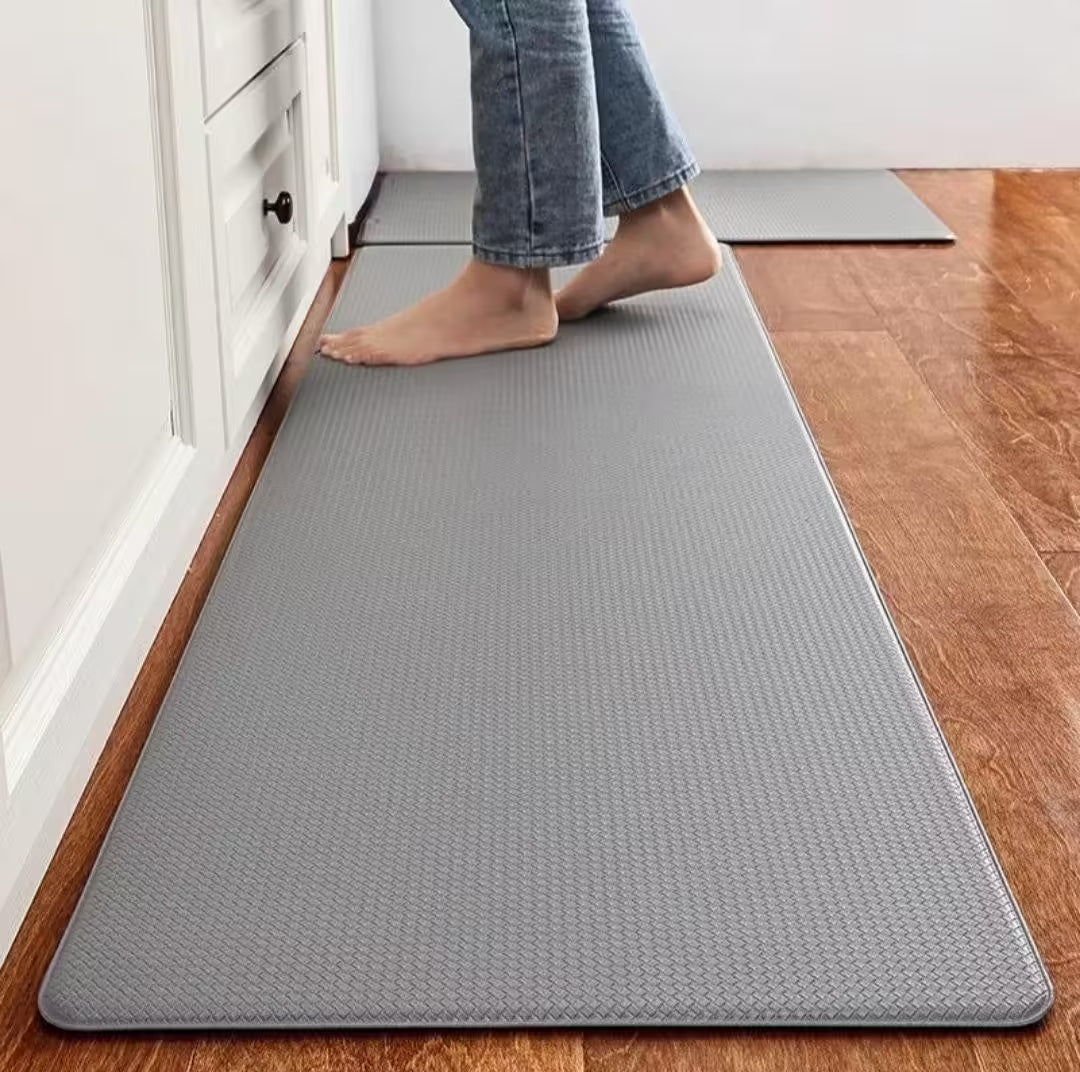 Anti-Fatigue Kitchen Mat Set - Waterproof and Washable 8mm