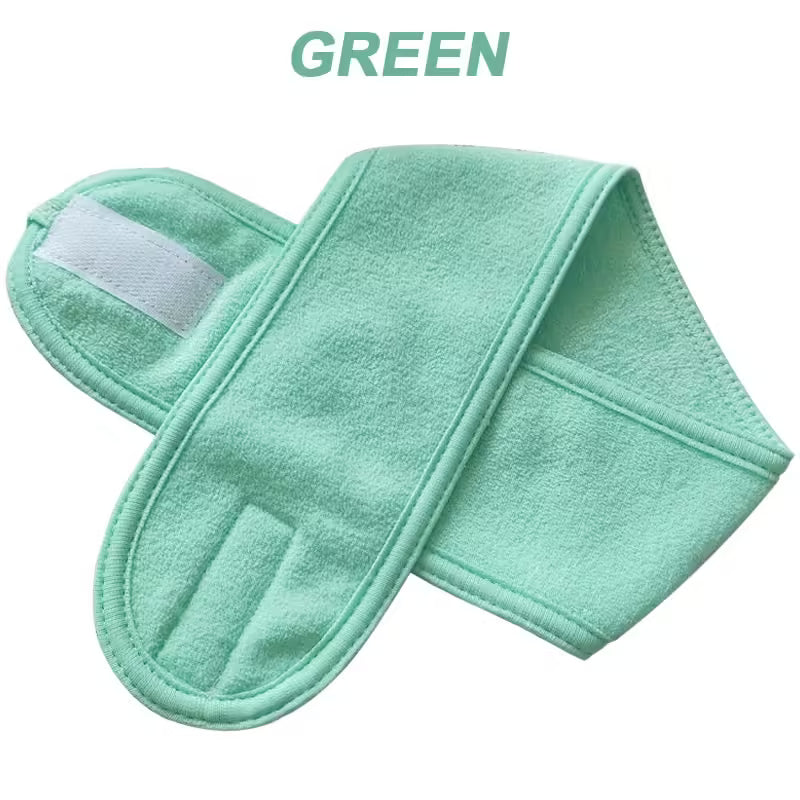 Adjustable Wide Hair Band for Women – Versatile Yoga, Spa, Bath, and Makeup Headband for Face Washing and Cosmetic Applications