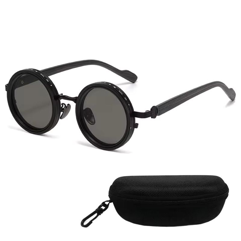 9-Level ND2-400 Adjustable Dimming Sunglasses – Polarized Fishing Glasses with UV400 Protection – Variable ND Filter Outdoor Sports Eyewear