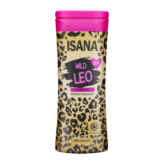 ISANA Wild Leo Limited Edition Shampoo | Strengthening Hair Shampoo with Exotic Fragrance | Nourishing & Refreshing Formula for All Hair Types
