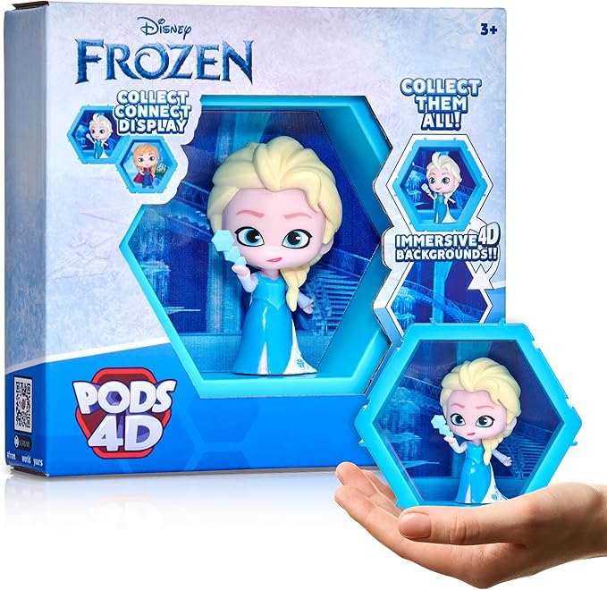 مجسم قابل للتجميع بإضاءة LED من WOW Pods – كبسولة عرض متصلة بإضاءة (تباع كل قطعة على حدة)