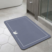 40*60cm Rectangular Absorbent Anti Slip Rubber Quick Dry Bath Mat (EGM062)