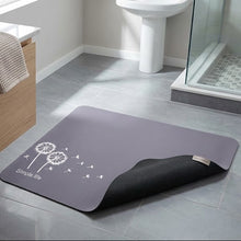 (40*60cm) Rectangular Absorbent Anti Slip Rubber Quick Dry Bath Mat (EGM060)