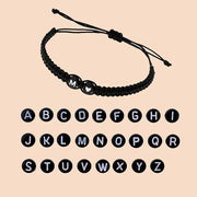 A-Z Initial Heart Braided Bracelets – Handmade Adjustable Friendship Jewelry for Women & Men