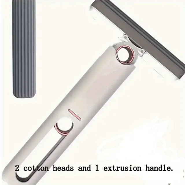 ABS Mini Mop Set – Foldable, Space-Saving Handheld Mop for Quick & Efficient Home & Office Cleaning – Perfect for Bedroom, Bathroom, Kitchen & Living Room