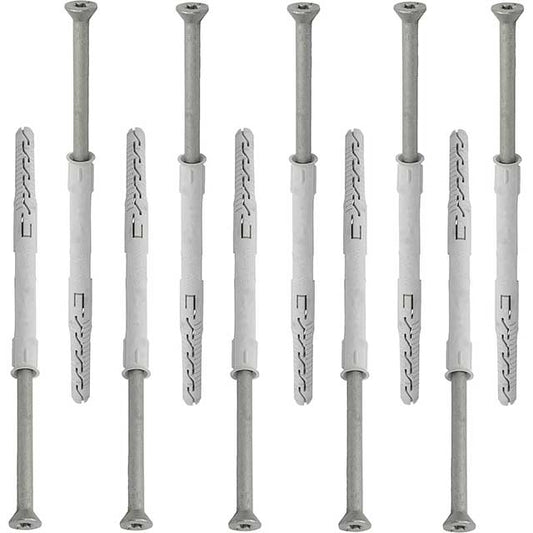 AERZETIX Plastic Dowels Ø10×140 mm