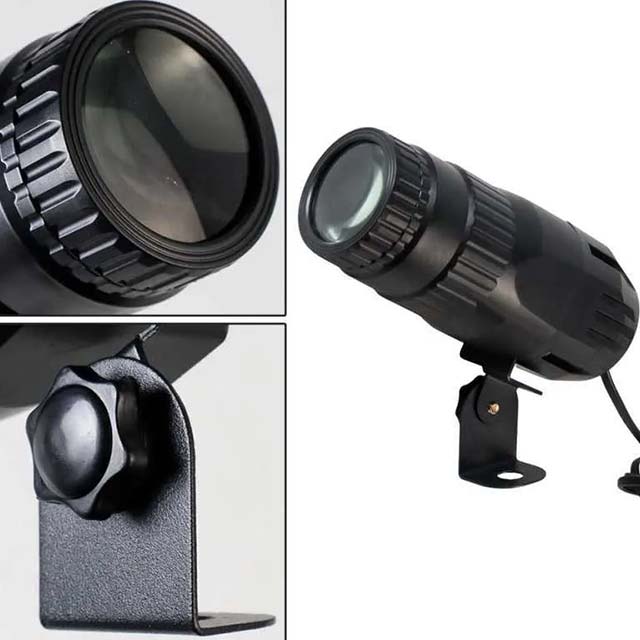 ALIEN LED Lampu Sorot RGB 15W – 15RGBW Spotlight dengan EU Plug 220V untuk Pencahayaan Modern