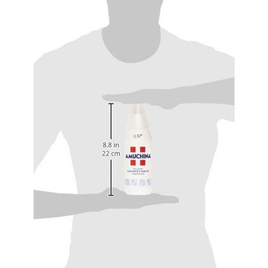 AMUCHINA 500ML Powerful Multi-Surface Disinfectant &amp; Sanitizer – Ultimate Germ &amp; Virus Killer for Home, Office, &amp; Healthcare Use