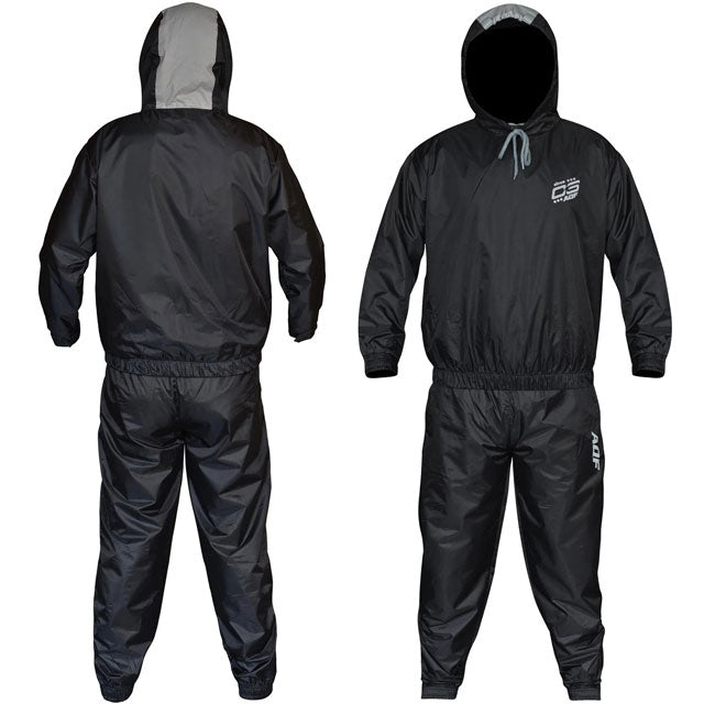 AQF Heavy Duty Sauna Sweat Track Suit &amp; Boxing Gym Belt – Slimming, Weight Loss &amp; Fat Burn Workout Gear