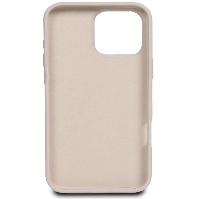 AT&amp;T Essentials Eco-Friendly Silicone Case for iPhone 16 Pro – Stone Light, Sleek &amp; Shock-Proof Protection