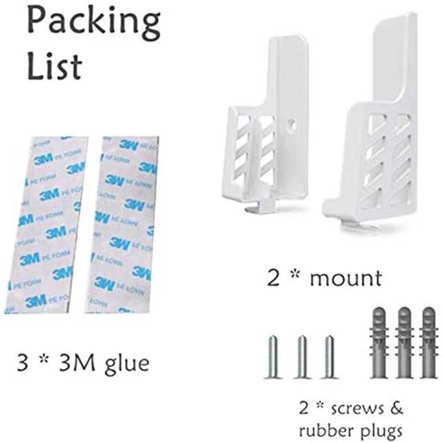 Adhesive Rack Wall Mount