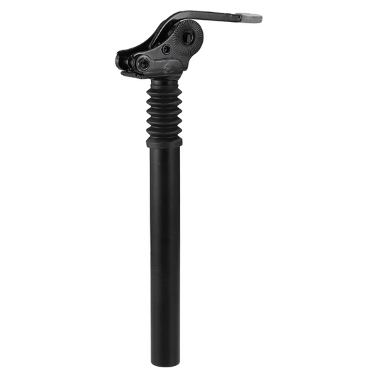 Adjustable Bicycle Seat Post 27.2x300mm – Durable Aluminum Alloy MTB Mountain Bike Saddle Tube, Black