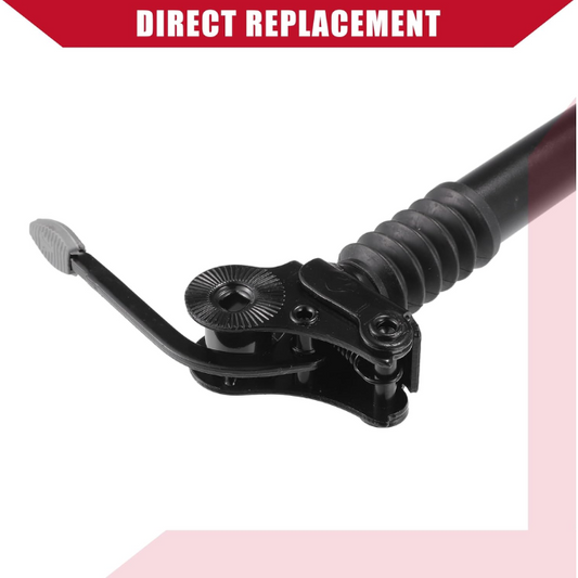 Adjustable Bicycle Seat Post 27.2x300mm – Durable Aluminum Alloy MTB Mountain Bike Saddle Tube, Black