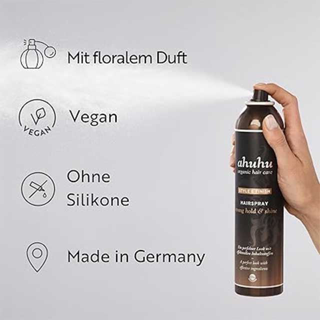 Ahuhu Style & Finish Hair Spray