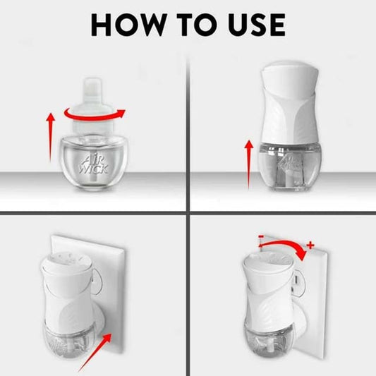 Air Wick Plug-In Scented Oil Refill 10ct – Summer Delights Eco-Friendly Essential Oil Air Freshener for Home &amp; Office