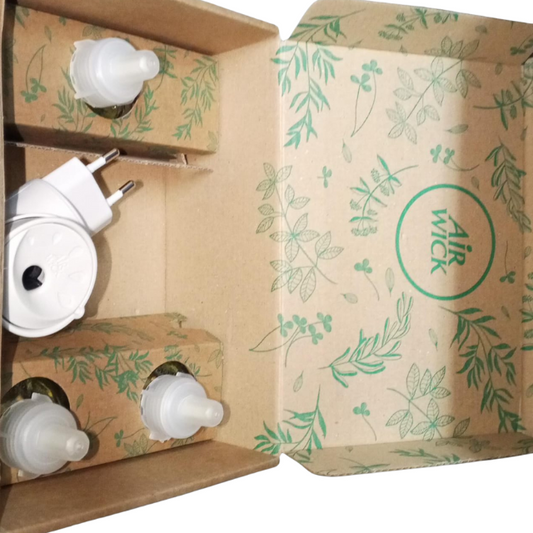 Air Wick Pure Linen Scent (3) Refill – Compatible with (1) Electric Diffuser, Long-Lasting Fresh Fragrance