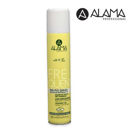 Alama Professional Frequent Dry Shampoo 200 ml – Refresh, Clean &amp; Volumize for All Hair Types