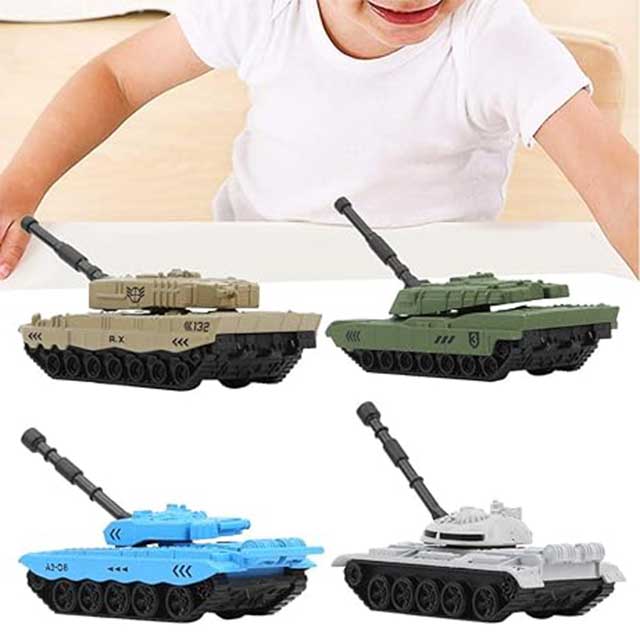 Alloy Mini Military Tank Toy for Boys