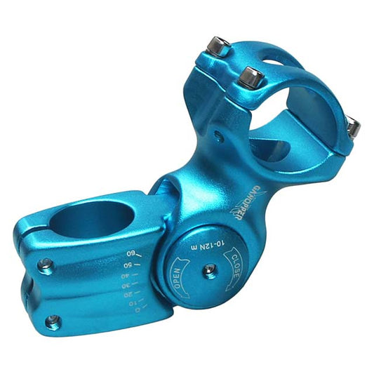 Aluminium Alloy 3D Forged Adjustable MTB Stem Riser – 25.4mm/31.8mm Cycling Mountain Bike Handlebar Clamp Extender