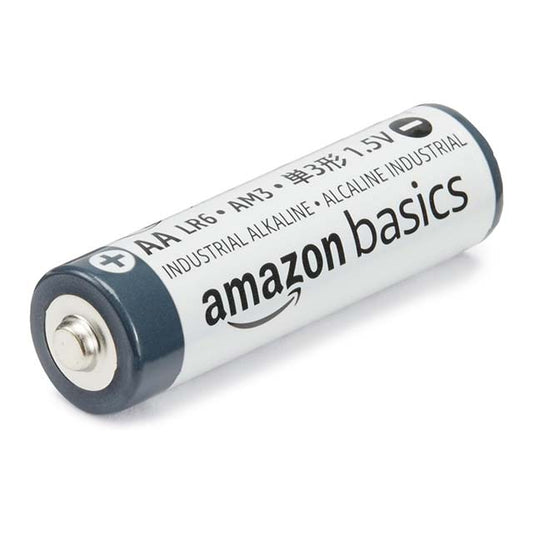 Amazon Basics AA Alkaline Industrial Batteries, 1.5V – Long Shelf Life (5-10 Years) Reliable Power Source for Industrial &amp; Household Devices