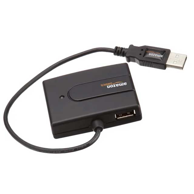 AmazonBasics USB 2.0 4-Port Ultra Mini Hub