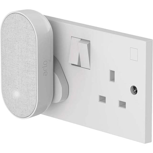 Arlo Smart Chime (AC1001) – Wi-Fi Connected Chime for Arlo Security Cameras with Siren & Silent Mode | Smart Home Security Accessory