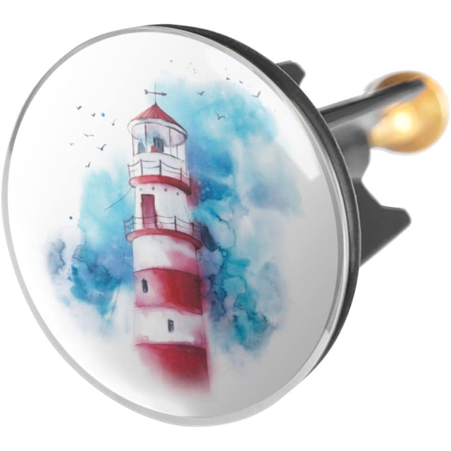 Arteneur 40mm Stainless Steel Sink Plug – Universal Eccentric Drain Stopper with Heavy Brass Screw for Stable Hold