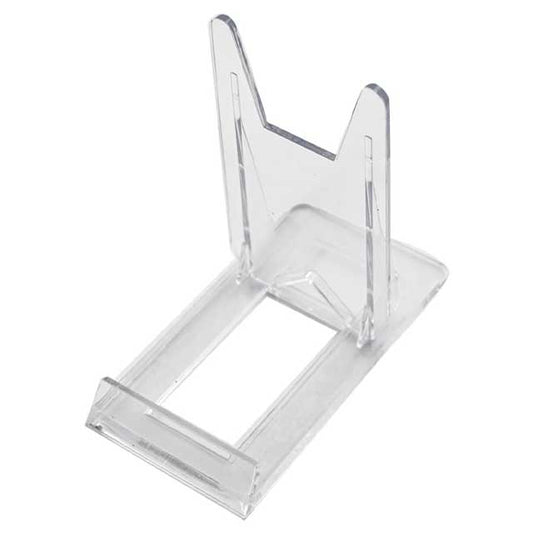 Artliving Two-Part Adjustable Clear Acrylic Display Stand Easel – Set of 6 Versatile Art &amp; Retail Display Solutions