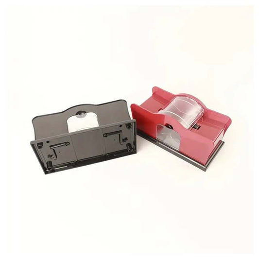 Automatic Card Game Shuffler - Hand Crank Poker Shuffler for 2-6 Pairs, Texas Three Kingdoms Table Game Dealer