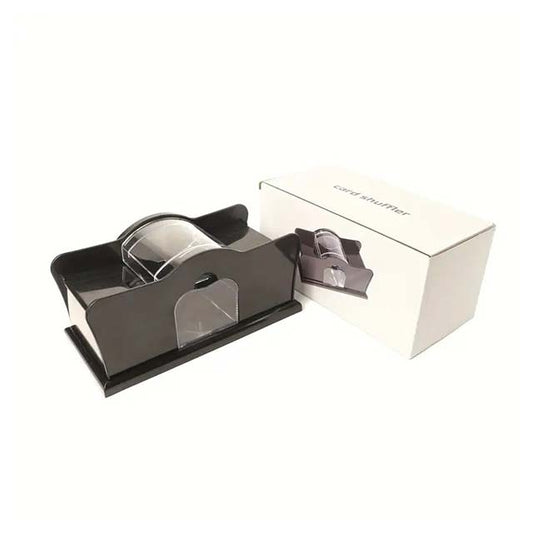 Automatic Card Game Shuffler - Hand Crank Poker Shuffler for 2-6 Pairs, Texas Three Kingdoms Table Game Dealer