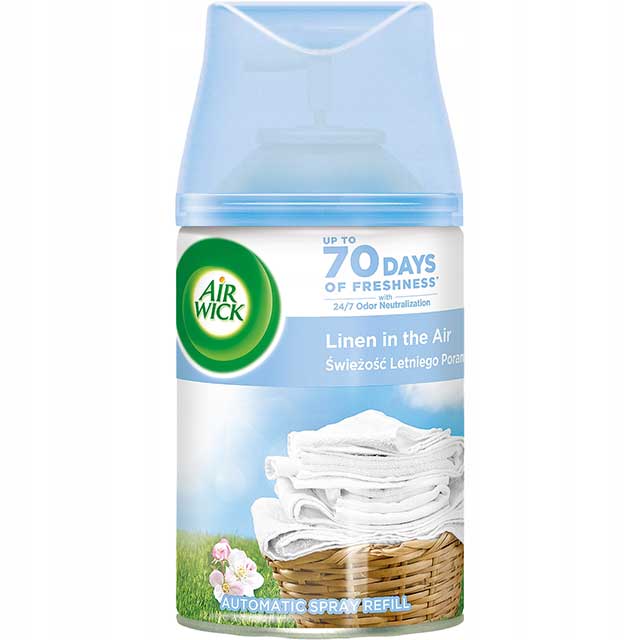 Air Wick 250ml Summer Morning Freshness Refill – Long-Lasting Home & Office Air Freshener
