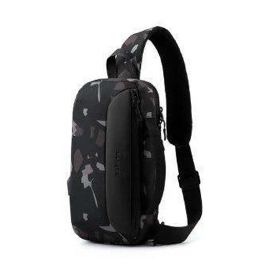 BANGE Chest Sling Bag – Stylish Waterproof Crossbody Bag for Men
