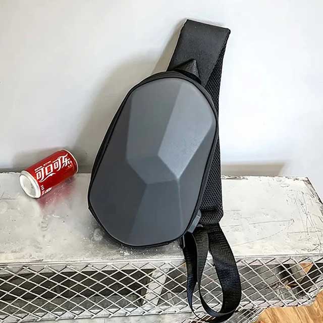 BANGE Pattern Chest Bag – Stylish Waterproof Sling Bag for Men