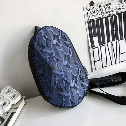 BANGE Pattern Chest Bag – Stylish Waterproof Sling Bag for Men