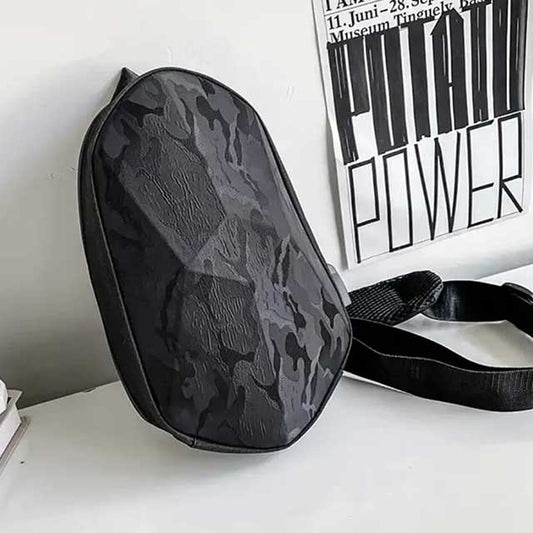 BANGE Pattern Chest Bag – Stylish Waterproof Sling Bag for Men