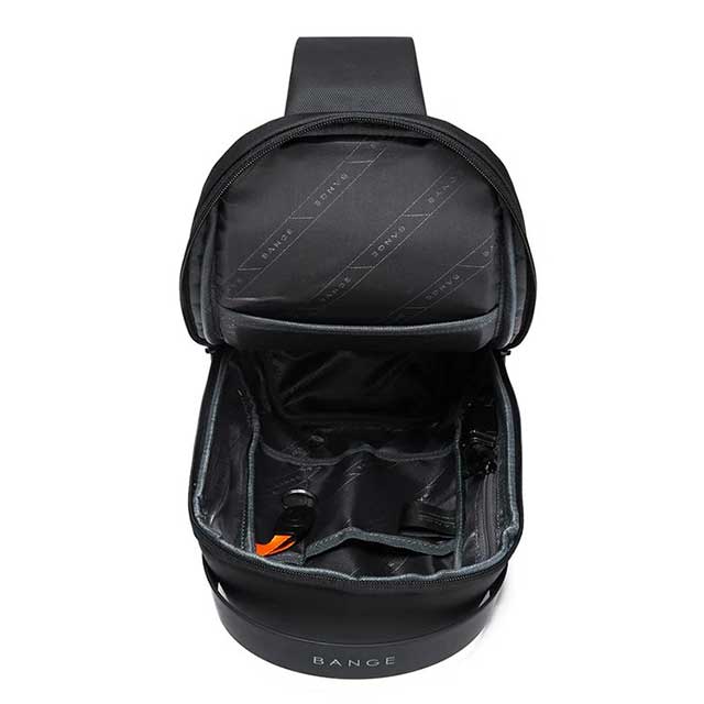 BANGE Waterproof Chest Bag – Anti-Theft Crossbody Sling Bag for Men & Women