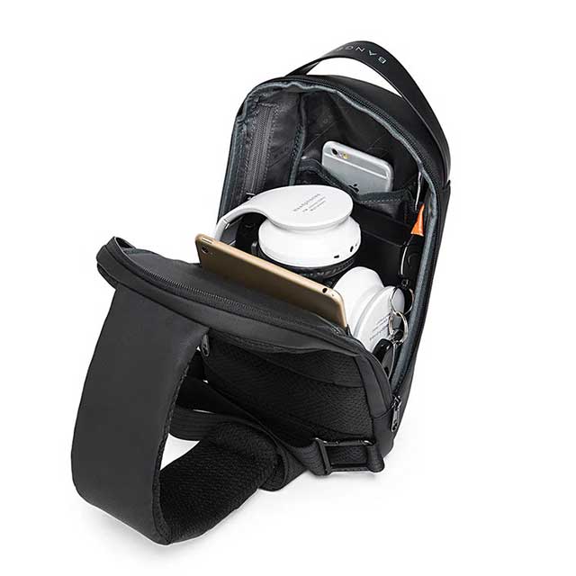 BANGE Waterproof Chest Bag – Anti-Theft Crossbody Sling Bag for Men & Women