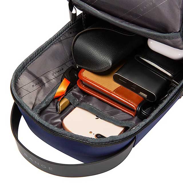 BANGE Waterproof Chest Bag – Anti-Theft Crossbody Sling Bag for Men & Women