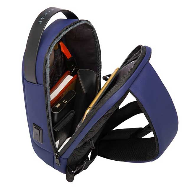 BANGE Waterproof Chest Bag – Anti-Theft Crossbody Sling Bag for Men & Women