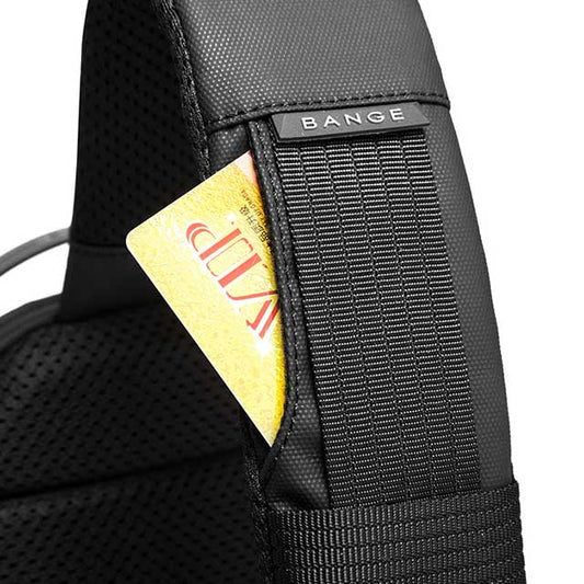 BANGE Waterproof Chest Bag – Anti-Theft Crossbody Sling Bag for Men & Women