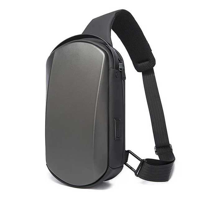 BANGE Waterproof Chest Bag – Anti-Theft Sling Crossbody Bag for Men & Women