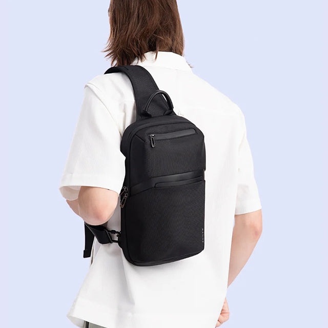 BANGE Waterproof Chest Bag – Anti-Theft Crossbody Sling Backpack for Travel, Hiking & Daily Use