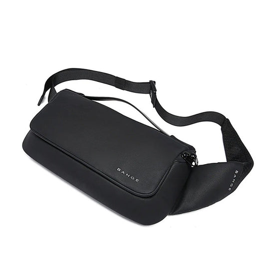 BANGE Waterproof Chest Bag – Anti-Theft Sling Crossbody Backpack for Travel, Work & Outdoor Use