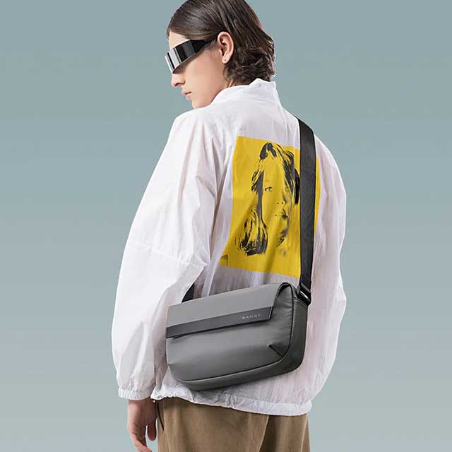 BANGE Waterproof Chest Bag – Lightweight Crossbody Sling for Travel, Hiking & Daily Use