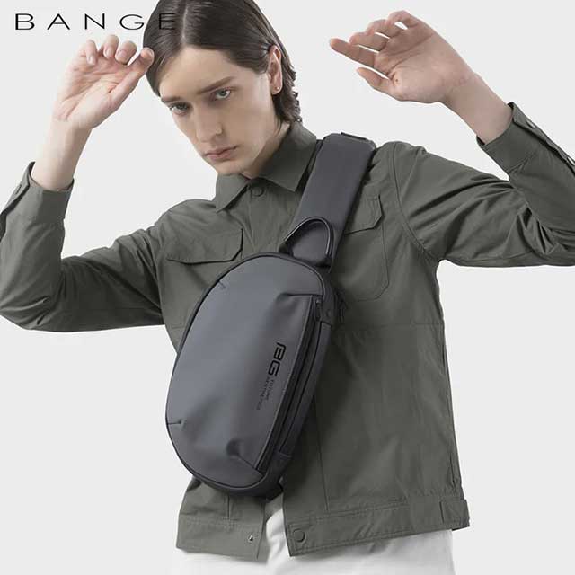 BANGE Waterproof ChestBag – Durable Sling Crossbody Bag for Travel, Work & Outdoor Use